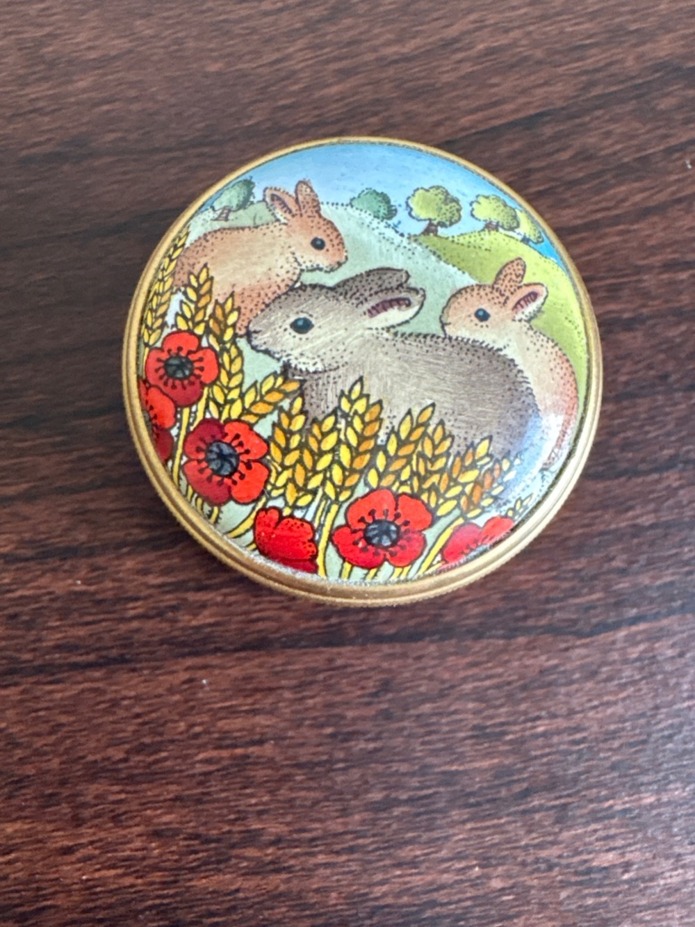 Halcyon Days Enamel trinket